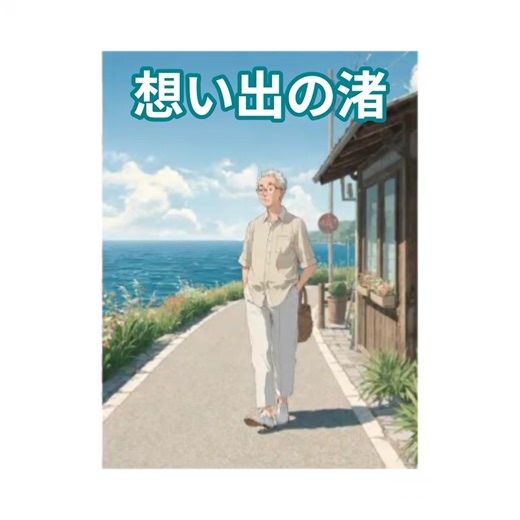 昭和な世界 シニア アニメ 想い出の渚 #グループサウンズ #昭和歌謡曲