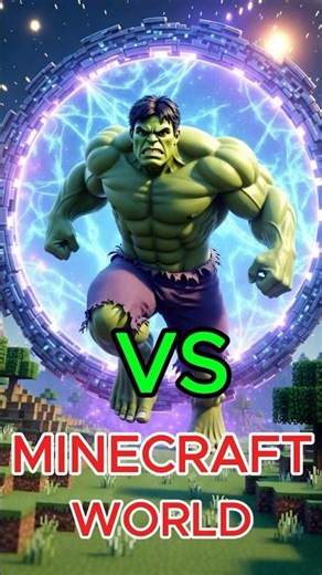 Hulk Smashes Everything in Minecraft!