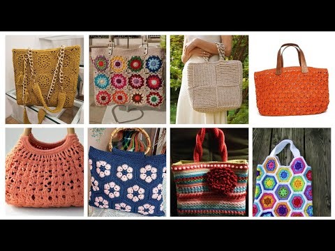 300+attractive Top crochet hand bags Designs ideas for everyone