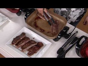 Cook's Essentials 12x15 Nonstick Electric Skillet w/ Lid on QVC