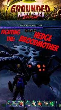 Hedge Broodmother - Grounded #grounded #gaming #spider #gameplay #survival #bossfight