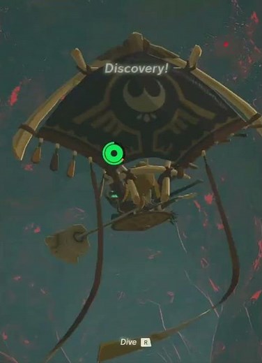 Rito Village Chasm Location | Zelda TotK #zelda #totk #tearsofthekingdom #zeldatotk #nintendozelda