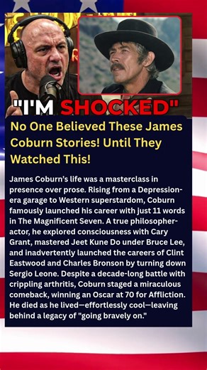 No One Believed These James Coburn Stories! Until They Watched This! #shorts #viralshorts