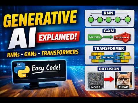 Generative AI Models Explained in 10 Minutes