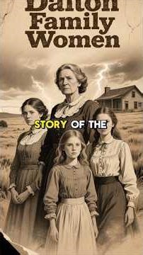 The Dalton Women: A Story Untold #DaltonWomen #History #ForgottenWomen #WildWestHistory #shorts