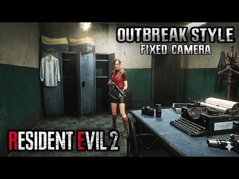 🔴Outbreak Style Fixed Camera Mode | Resident Evil 2 Remake