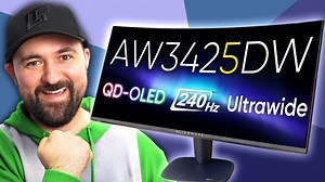 They finally upgraded my gaming monitor - Alienware AW3425DW