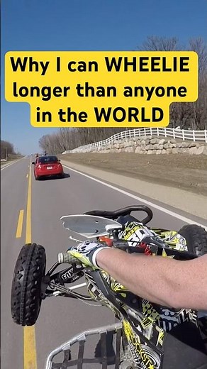 World's Longest Wheelie - KTM 450