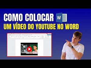 ATENÇÃO: PASSO a PASSO para COLOCAR VÍDEO do YOUTUBE no WORD! VEJA AQUI!