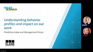 Understanding behavior profiles and impact on your work: Predictive Index and Management Drives