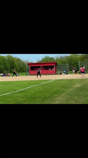 6.3K views · 29 reactions | Maddie Cox leads off bottom of the first with a triple for Central | Eastern Maine Sports | Facebook