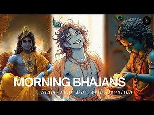Morning bhajans | start your day with Devotional | Slowed + Reverb | Nonstop Krishna Bhajans