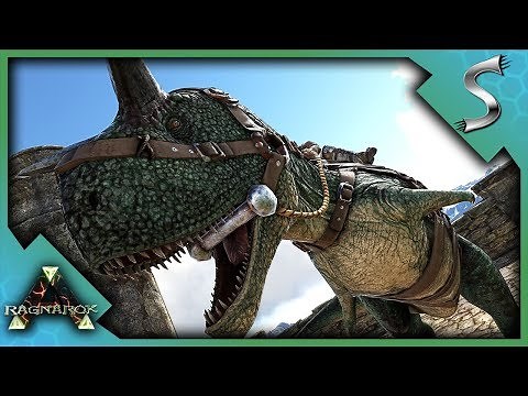 HIGH LEVEL CARNOTAURUS TAMING AND BREEDING! - Ark: RAGNAROK [DLC Gameplay S3E55]