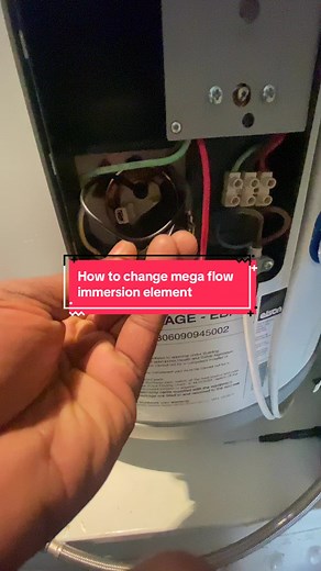 How to Change a Mega Flow Immersion Element