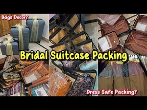 How to Pack Bridal Suitcase? Easy Dress Packing Tips👗