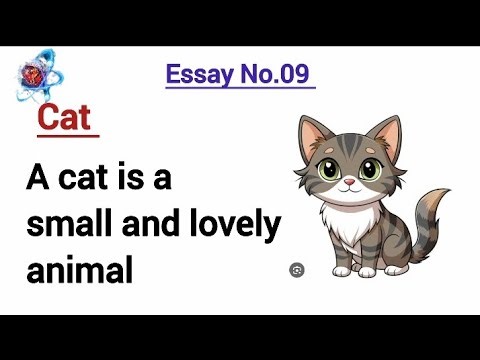 Essay on Cat 🐱| Cat essay | How to write an essay 🧏‍♀️📚💁