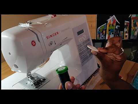 How to start/thread your SINGER PATCHWORK 7285Q sewing machine