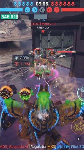 WR - UE Sonic Ammit VS UE Revenant (Nuo Boosted) | War Robots