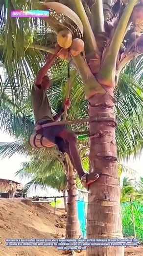 Skyward Harvest: How Traditional Climbing Tools Reach Nature's Tropical Bounty