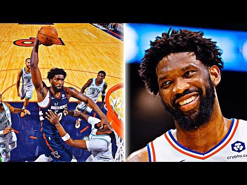 The Best Of Joel Embiid 🔥 23-24 Midseason Highlights