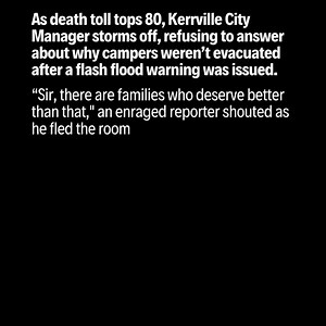 411K views · 7K reactions | After initially rushing to blame the National Weather Service, it's becoming clearer by the hour that the failure was at the local emergency management level to get the campers evacuated. | The Resistance | Facebook