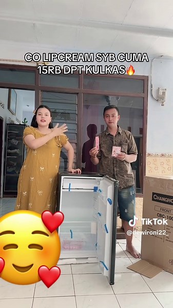 DPT KULKAS YG ACAK RESI REALL NO TIPU2 @syb official