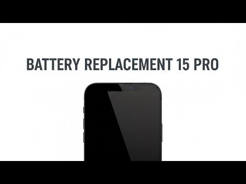 iPhone 15 Pro Battery Replacement | From 77% to 100% Health (Full Guide)