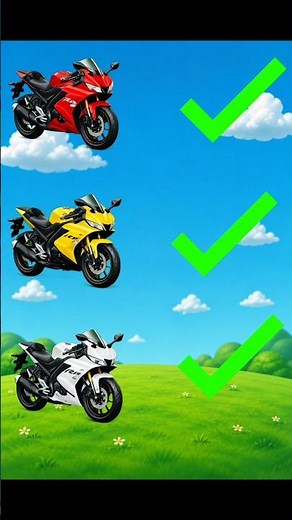 99% People Fail This Bike Puzzle! 😱 #car #shortvideo #cartoon