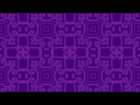 Relaxing Purple Ornamental Pattern Motion for TV | Deep Calming Ambient Background