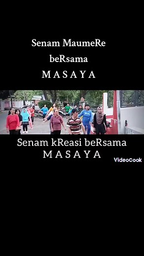 Senam MaumeRe beRsama Masaya == alhamdulillah #senamkreasi
