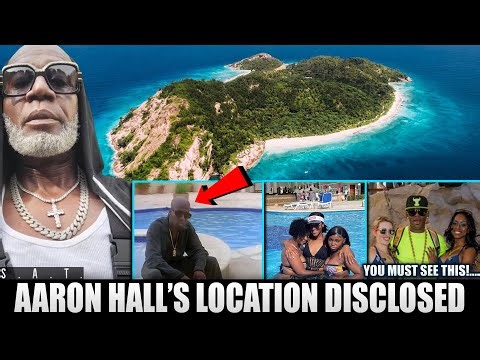 Aaron Hall Spotted on a Private Island Living THE LIFE (YOU MUST SEE THIS)
