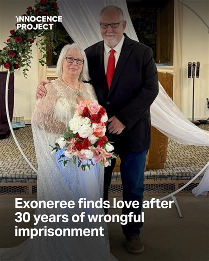 Innocence Project on Instagram: "After his release, a video game was all Ron Jacobsen had — until he met Lindy Lambert.⁠ ⁠ During his 31 years in prison — for a rape and murder he never committed — Ron never imagined to find the love he has with Lindy. They connected through a @forgeofempires chat where hundreds of gamers interacted under usernames, often different from their real identities. ⁠ ⁠ “One night we were there by ourselves. I said, ‘Look, this is my real name. Google it,’” Ron said ab