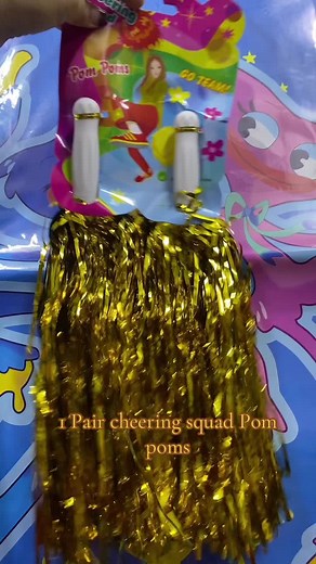 Cheerleading Squad Pom Poms for School Sports