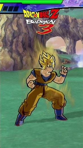 Goku's Super Saiyan Evolution in the Budokai Games