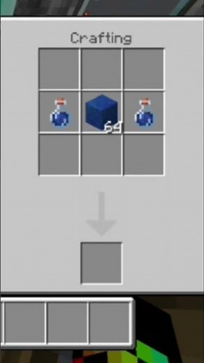 how to craft water block in minecraft #mcpe #minecraft #trending #viral