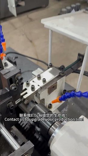 2X Faster Chamfering! Double Head Auto Chamfer Machine in Action