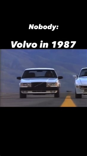 385K views · 22K reactions | Back when Volvo had zero chill  In 1987 they put the 740 up against a Porsche 944… and made a point  #VolvoHeritage #BuiltDifferent | KT4 Performance | Facebook