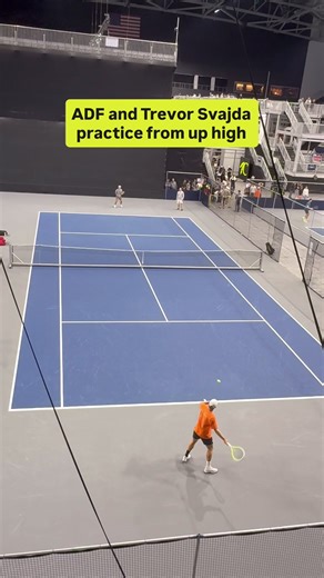 Davidovich Fokina and Svajda Showcase Smooth Hitting