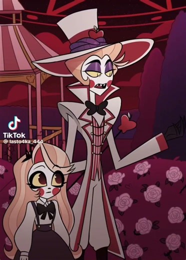 Podrías pintar las rosas de rojo ❤️ // Hazbin Hotel Charlie y Lucifer del piloto fandub