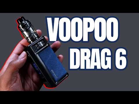 VOOPOO DRAG 6 Full Review + Unboxing