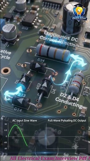 How Bridge Rectifier Works | Bridge Rectifier Working Principle | Full Wave Rectifier