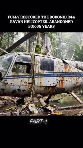 Technical Crafter on Instagram: "Abandoned for 68 Years… Fully Restored Robinson R44 Raven Helicopter 🚁 From rust to flight — the ultimate comeback. Part 1 & Part 2 #RobinsonR44 #HelicopterRestoration #AbandonedRestoration #WillItRun #RestorationProject AircraftRestoration FYP ForYou Viral DHMAutoMaster"