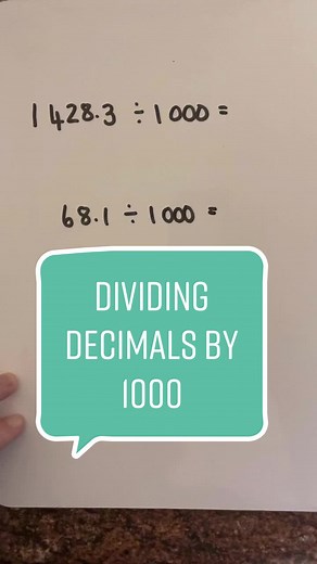 Dividing Decimals by 1000: Tips and Tricks