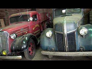 A farmer's collection of cool barn find cars and trucks