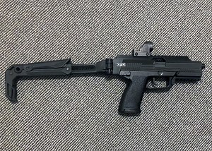 3D-Printed Airsoft MK23 Mini Carbine Kit