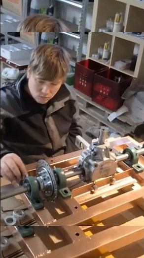 See the Final Assembly of My Rear #build #racinglawnmower #driftmower #lawnmowerracing