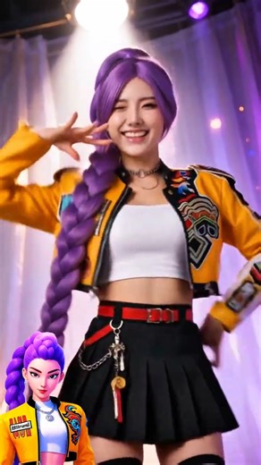 COSPLAY huntrix a. k. a Demon Hunter #kpopdemonhunter #huntrix #cosplay #golden