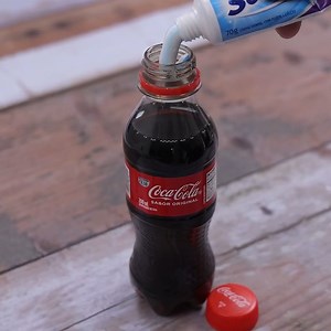 325K views · 613 reactions | Put toothpaste in Coca Cola and you will thank me! This is amazing! | Taste Delicious | Facebook