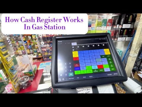 How Cash Register Works in Gas Station in America | Working in Gas Station in USA