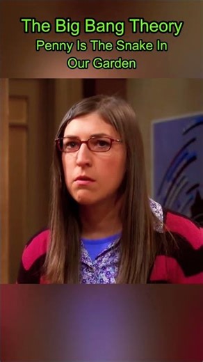 Penny is the snake in our garden: The Big Bang Theory #tbbt #bbt #lol #youtubeshorts